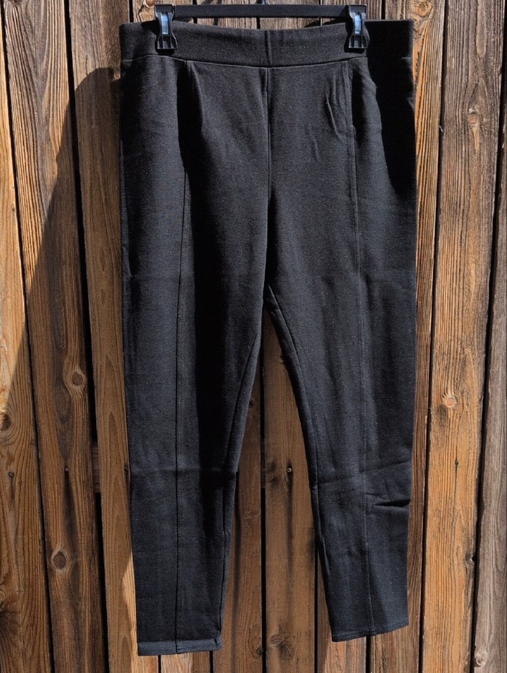 INC International Concepts Black Ponte women's Leggings